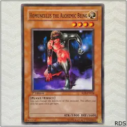 Homunculus the Alchemic Being - RDS-EN034 - Common 1st Edition Yugioh - Image 1