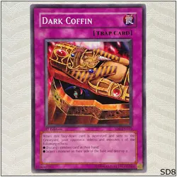 Dark Coffin - SD8-EN032 - Common 1st Edition Yugioh - Image 1