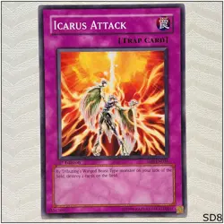 Icarus Attack - SD8-EN036 - Common 1st Edition Yugioh - Image 1