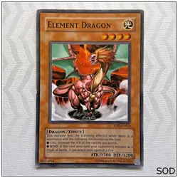 Element Dragon - SOD-EN023 - Common Unlimited Yugioh - Image 1