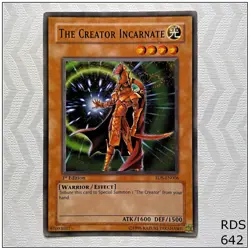 The Creator Incarnate - RDS-EN006 - Common 1st Edition Yugioh - Image 1
