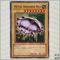 Metal Armored Bug - AST-005 - Common Unlimited Yugioh - Image 1