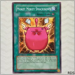 Mokey Mokey Smackdown - RDS-EN043 - Common 1st Edition Yugioh - Image 1