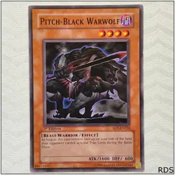 Pitch-Black Warwolf - RDS-EN026 - Common 1st Edition Yugioh - Image 1