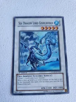 Yugioh Sea Dragon Lord Gishilnodon RGBT-EN044 (Super Rare) 1st Edition #Y150 - Image 1