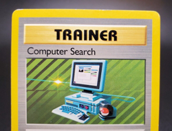 Computer Search 71/102 Rare Base Set Unlimited 1999 WOTC Pokemon Card TCG MP+ - Image 3