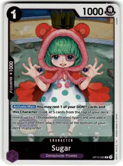 Foil Sugar OP10-065 R Royal Blood - ONE PIECE Card Game English - Image 1
