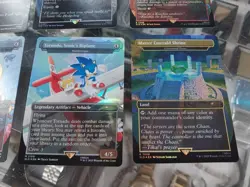 8 CARD SET - OPENED - Friends and Foes Secret Lair x Sonic-UNSEALED MTG - Image 4