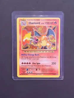 2016 Pokemon XY EVOLUTIONS HOLO RARE CHARIZARD CARD NM 11/108 - Image 1