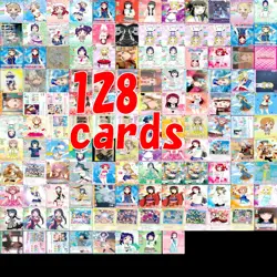 lovelive Love Live card game rare HOLO 128 lot bulk cards school idol collection - Image 4
