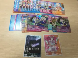lovelive Love Live Series official card game SRE PE FOIL RARE lot 65 bulk cards - Image 1