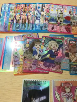 lovelive Love Live Series official card game SRE PE FOIL RARE lot 65 bulk cards - Image 5