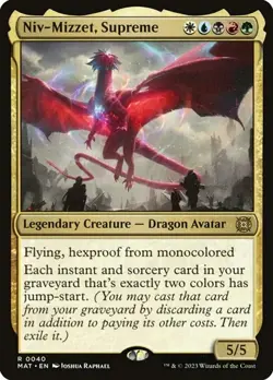 2x Niv-Mizzet, Supreme - Foil MAT LP MTG - Image 1