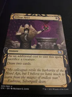 Village Rites Strixhaven: Mystical Archives Regular - Image 1