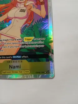 One Piece Nami OP08-106 English Near Mint Condition Tcg - Image 3