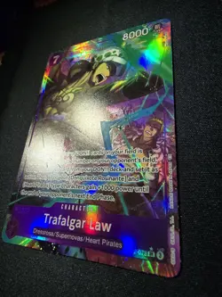 One Piece OP12-073 Trafalgar Law SR Alt Art EN NM - Image 5