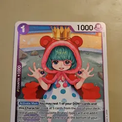 One Piece Sugar (065) (OP10-065/162) OP10 Royal Blood NM FOIL TCG CCG - Image 3