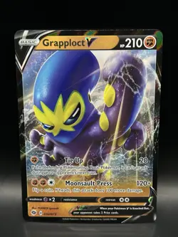 Grapploct V 032/073 - Pokemon Champions Path Card - NM - Image 1