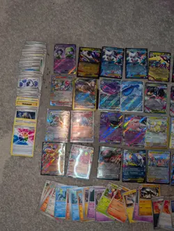 Pokemon Card Lot 200+ TCG Cards Ultra RARE Included GX EX or Mega EX,Common - Image 4