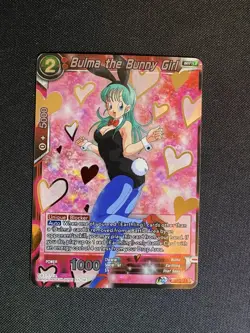 Dragon Ball Super Card Game Bulma the Bunny Girl BT10-011 Foil Super Rare NM - Image 1