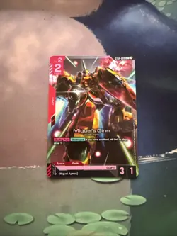 Miguel's Ginn Alternate Art Foil - ST04-009 C+ NM - Gundam TCG Card Game - Image 1