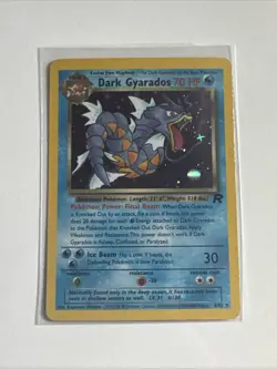 Dark Gyarados 8/82 Holo Rare Team Rocket NM Pokemon Card Team Rocket Set 🚀 - Image 1
