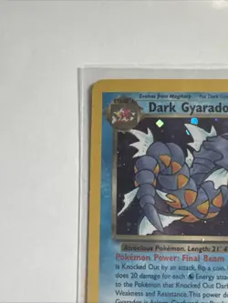 Dark Gyarados 8/82 Holo Rare Team Rocket NM Pokemon Card Team Rocket Set 🚀 - Image 4