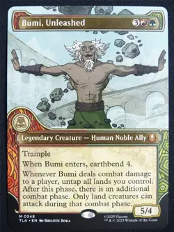 Bumi Unleashed Showcase - TLA - Mtg Card #1Z6 - Image 1