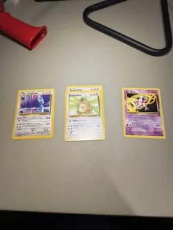 2000 Pokemon BASE SET 2 NEAR COMPLETE No holo RARE UNCOMMON COMMON 350+ card lot - Image 2