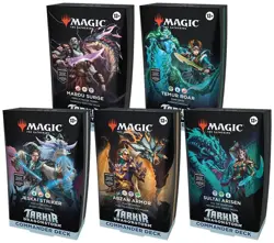 Magic the Gathering Tarkir: Dragonstorm - Commander Display of 5 English Factory - Image 1