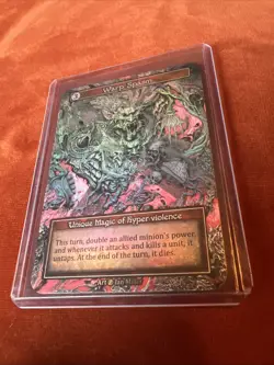Warp Spasm (Unique Foil) Beta - Sorcery: Contested Realm - Image 1