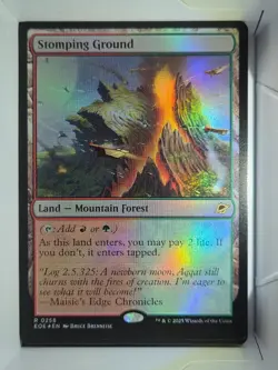Stomping Ground - R258 - FOIL - MTG - Edge of Eternities (EOE) - Image 1