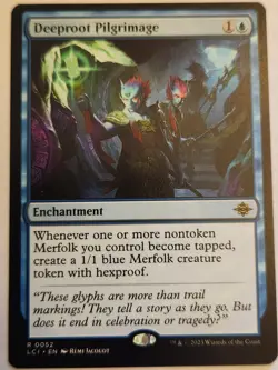 Deeproot Pilgrimage The Lost Caverns of Ixalan Regular Rare NM+ - Image 1