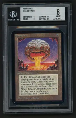 ***BGS 8 Alpha Chaos Orb*** MTG Alpha Magic Kid Icarus - Image 1