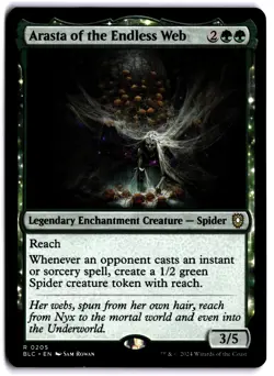 Arasta of the Endless Web NM BLC Commander: Bloomburrow MTG - Image 1