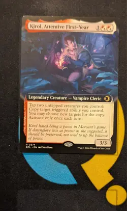 Kirol, Attentive First-Year Extended Art Rare ECL 374 Lorwyn Eclipsed MTG - Image 1