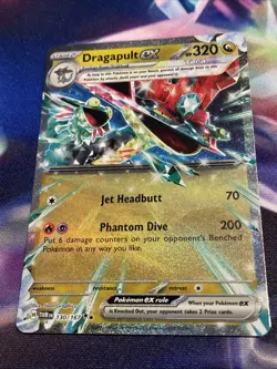 Pokemon TCG Dragapult ex 130/167 Double Rare Twilight Masquerade NM/M - Image 2
