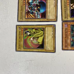 1996 Vintage Yu Gi Oh Card Lot Of 6 Vintage 1st Edition Ungraded Mixed - Image 4