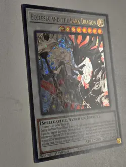 Ecclesia and The Dark Dragon BPRO-EN041 Secret Rare Yugioh Burst Protocol Mint - Image 2