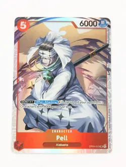 Pell OP04-013 Premium Booster English ONE PIECE SR Foil PRB-01 - Image 1
