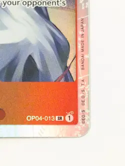 Pell OP04-013 Premium Booster English ONE PIECE SR Foil PRB-01 - Image 5