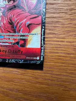 One Piece Monkey.D.Luffy ST01-012 Alt Art Awakening of New Era OP-05 English SR - Image 5