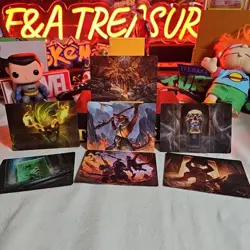 Lot Of 7 Magic The Gathering Borderless Full Art Cards - Image 1