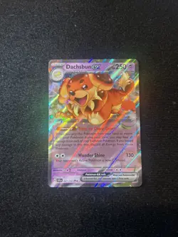 Pokemon TCG Dachsbun EX Holo Double Rare Card 067/142 S&V Stellar Crown - Image 1