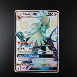 Silvally GX SV79/SV94 Pokemon Hidden Fates Holo Full Art Card - Image 1