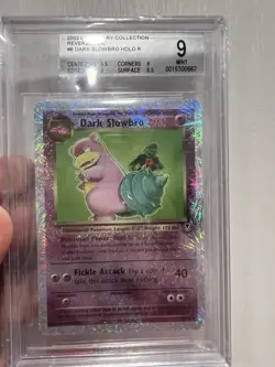 Dark Slowbro 8/110 Reverse Holo BGS 9 Legendary Collection Pokemon Card Mint 💥 - Image 2