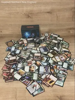 2.5LB Lot of Various Assorted Magic the Gathering Cards TCG in Collectible Box - Image 1