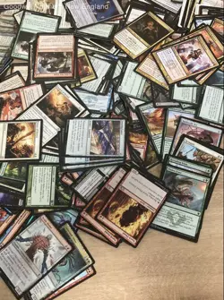 2.5LB Lot of Various Assorted Magic the Gathering Cards TCG in Collectible Box - Image 5