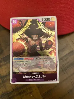 2024 One Piece Card Game: 500 Years in The Future OP07 Monkey D Luffy #OP07-073 - Image 1