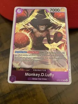 2024 One Piece Card Game: 500 Years in The Future OP07 Monkey D Luffy #OP07-073 - Image 2